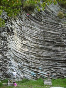 You'll see this on the way up to Bajo Mono.  Climbers not guaranteed. :)